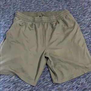 Men’s Grey athletic shorts